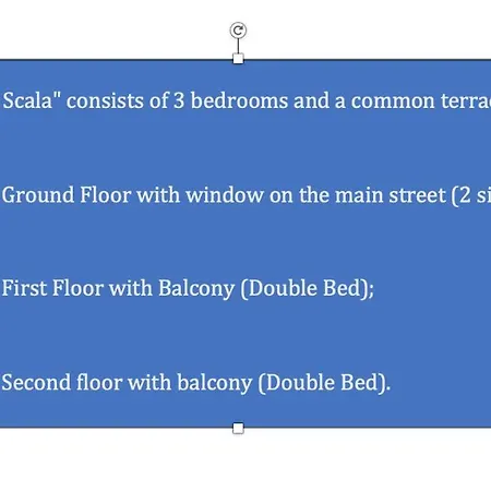 Affittacamere “sa Scala” Bed&terrace Baunei